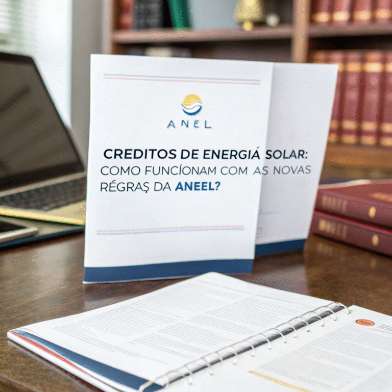 Créditos de Energia Solar: Como Funcionam com as Novas Regras da ANEEL?