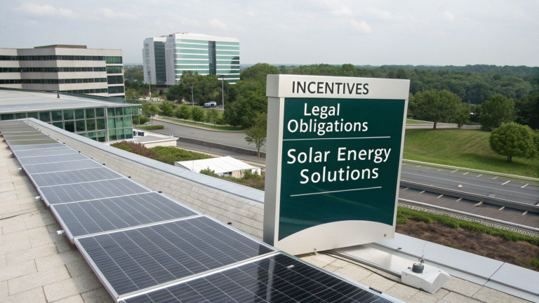 Energia Solar para Empresas: Incentivos Fiscais e Obrigações Legais