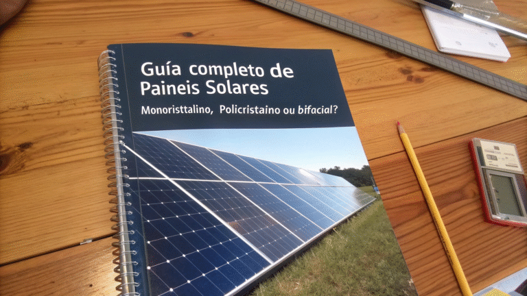 Guia Completo de Painéis Solares: Monocristalino, Policristalino ou Bifacial?