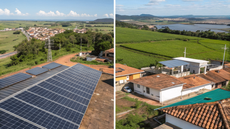 Simulação de Economia com Energia Solar em Diferentes Estados do Brasil